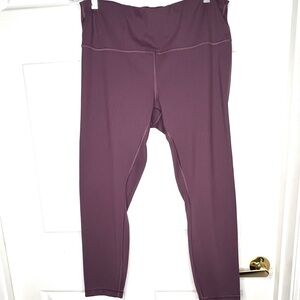 Lululemon Sz 14 Athletica Deep Purple Leggings Women’s